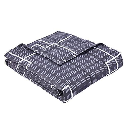 YnM Weighted Blanket (15 lbs, 48''x72'', Twin Size) | 2.0 Heavy Blanket | 100% Cotton Material with Glass Beads.