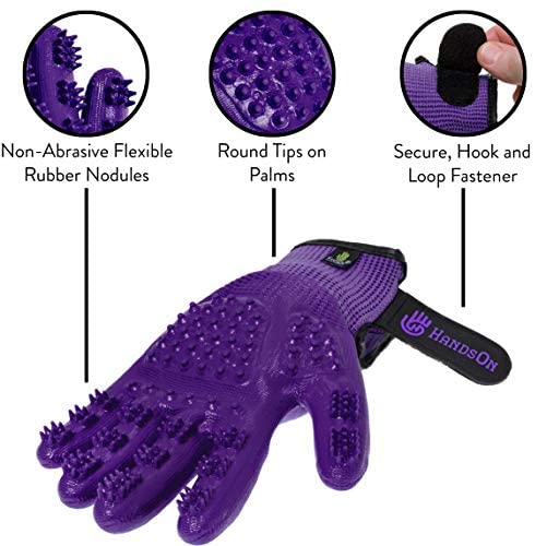 K&K Pet Grooming Gloves - Patented