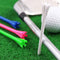 Champkey SDP Hybrid Plastic Golf Tees Pack of 120 (1-1/2", 2-3/4" & 3-1/4" Available) - Reduce Friction & Side Spin,More Durable & Stable Golf Plastic Tees