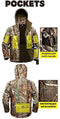 NEW VIEW Hunting Jacket Waterproof Hunting Camouflage Hoodie for Men,Hunting Suit