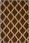 Ottomanson Glamour Collection Contemporary Moroccan Trellis Design Kids Rug (Non-Slip) Kitchen and Bathroom Mat Rug, 3'3" X 5'0", Grey