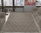 Ottomanson Jardin Collection sisal Area Rug, 5'3""X7'3"", Grey Trellis