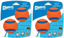 Chuckit Ball Ultra Ball Medium 4-Pack (2 x 2-Pack), Dog Fetch Toy