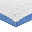 PrimaSleep Wave Gel Infused Memory Foam Mattress, 10'' H, Queen, Blue