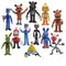 Toy Innovation Five Nights style Action Figures Freddy Toys Dolls (12 Piece), 4"