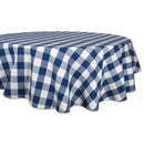 DII Cotton Buffalo Check Table Runner for Family Dinners or Gatherings, Indoor or Outdoor Parties, Halloween, & Everyday Use (14x72",  Seats 4-6 People), Orange & Black