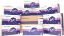 HALYARD Health Purple Nitrile Exam Gloves SIZE: Medium, 100/BX (Case of 10 Boxes