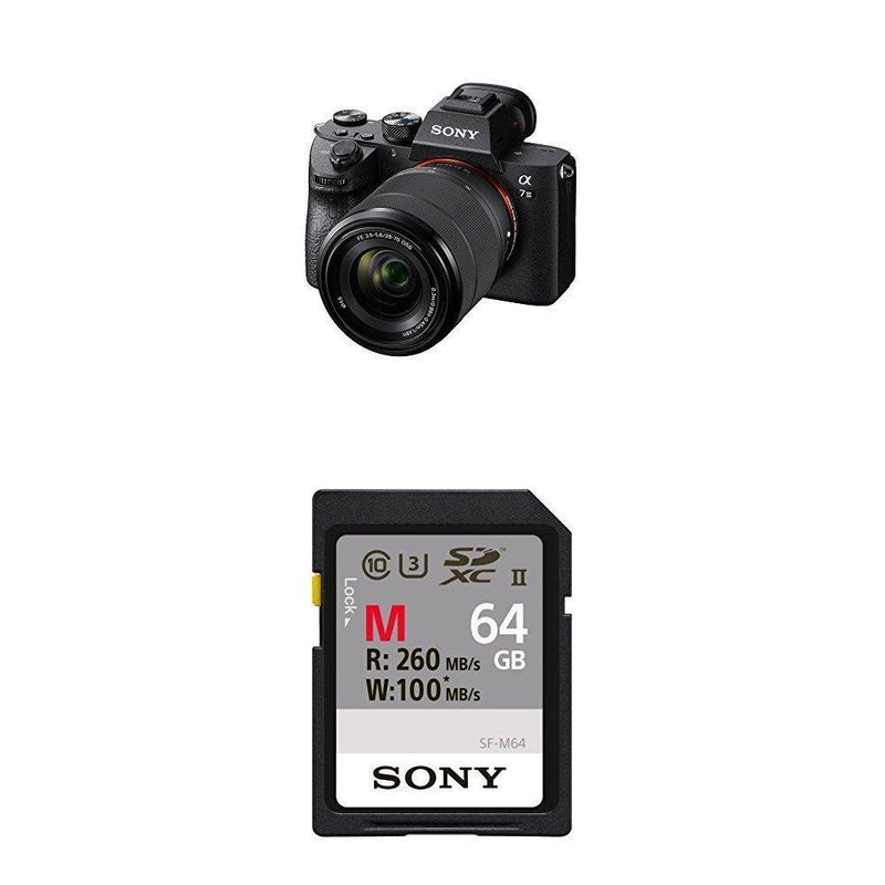 Sony a7 III Full-Frame Mirrorless Interchangeable-Lens Camera Optical with 3-Inch LCD, Black (ILCE7M3/B)