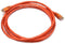 Monoprice 50FT 24AWG Cat6 500MHz Crossover Ethernet Bare Copper Network Cable - Orange