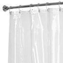 N&Y HOME Clear Shower Curtain Liner - 72x72 Water Repellent Heavy Duty 8G Liner with Rust Proof Grommets for Bathroom Shower