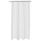 Mrs Awesome Embossed Microfiber Fabric Stall Shower Curtain Liner 54 x 72 inch, Washable and Water Repellent, White