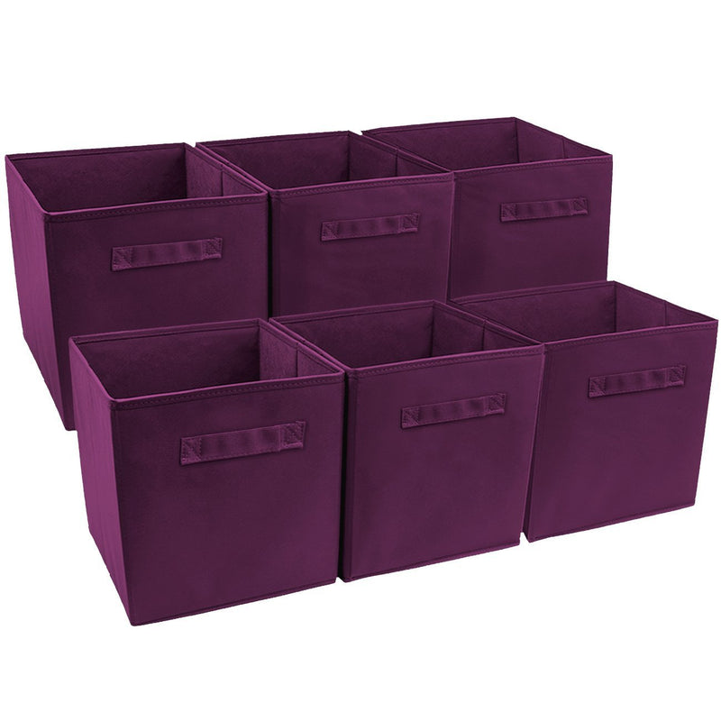 Sorbus Collapsible Storage Bin (Pack of 6)