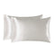 Bedsure Standard Pillowcase Set of 2 Pillowcase Covers Flannel Pillowcases Grey Pillowcase Sham