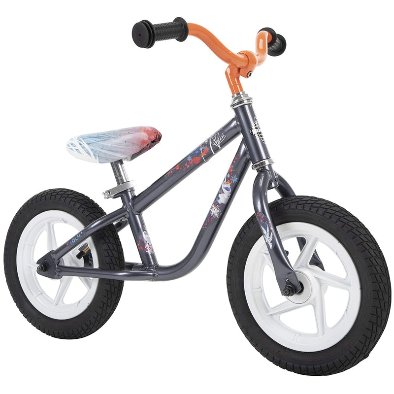 Huffy Frozen 2 Kid Bike, Training Wheels, Streamers & Basket Included, 12 inch, Blue