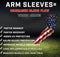 B-Driven Sports Pro-Fit Compersssion Arm Sleeves - 1-Pair, 30+ Designs, Adult/Youth Sizes, for Athletic and General Purpose Use.