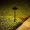 China Hat 12V Black Brass Path Light (7" Shade, 25" Tall) by sunduck