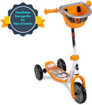 Huffy Kids Preschool Scooter for Boys Disney Pixar Cars & Toy Story, Star Wars, Marvel Spider-Man, 3 Wheel Toy