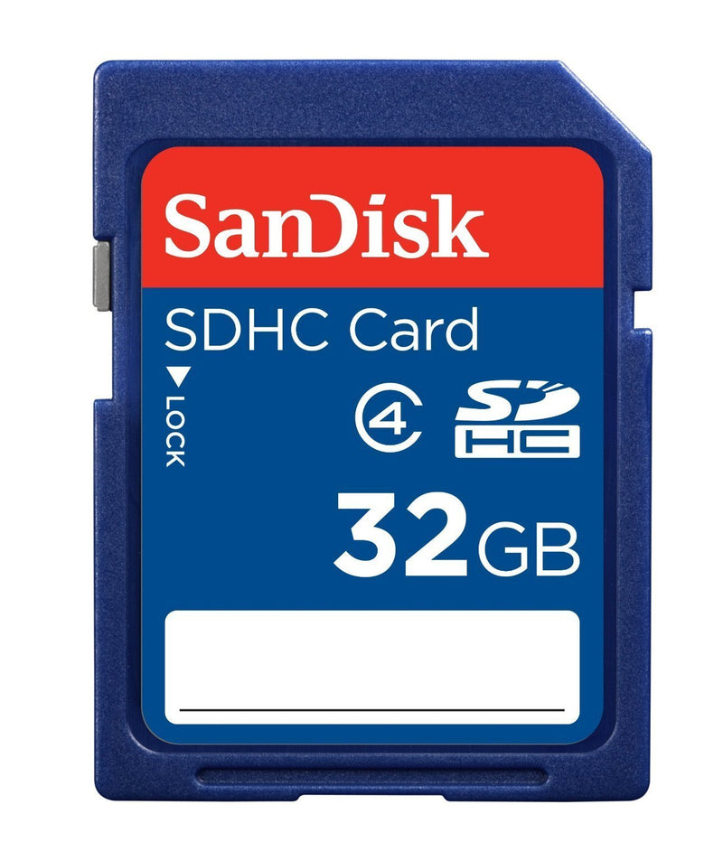 SanDisk 32GB SDHC Flash Memory Card (SDSDB-032G-B35) (Label May Change)