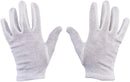 Coyaho 6 Pairs Size 9 100% Cotton White Gloves Health Music Canvas Beauty Work Liner