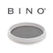 BINO 9-Inch Lazy Susan Turntable Spice Organizer, White - Plastic Rotating Tray For Kitchen Pantry, Refrigerator, Freezer, Cabinet, and Countertops