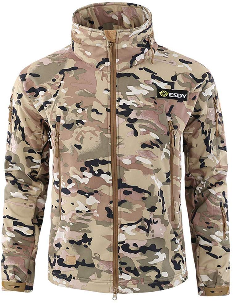 NEW VIEW Hunting Jacket Waterproof Hunting Camouflage Hoodie for Men,Hunting Suit