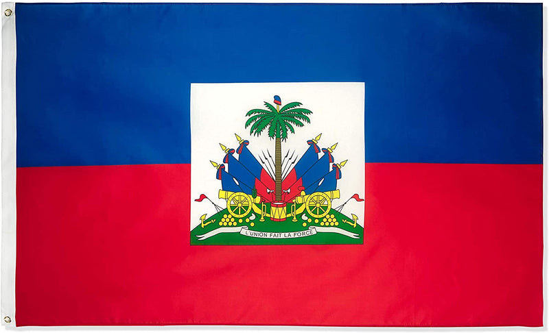 N Cents Haiti 3x5 Foot Polyester Flag