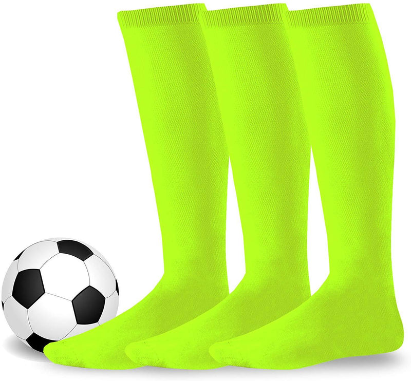 Soxnet Acrylic Unisex Soccer Sports Team Cushion Socks 3 Pack