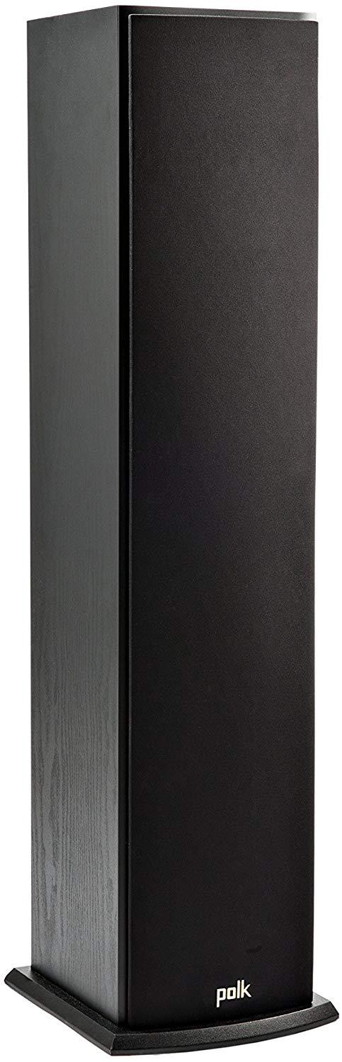 Polk T50 150 Watt Home Theater Floor Standing Tower Speaker (Single) - Premium Sound at a Great Value | Dolby and DTS Surround