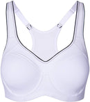 SYROKAN Women's Full Support High Impact Racerback Lightly Lined Underwire Sports Bra