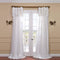 Half Price Drapes PTCH-112-108-RU Ruched Faux Silk Taffeta Curtain, Platinum