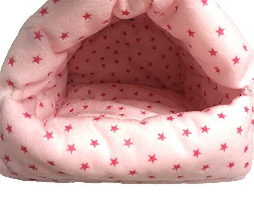 WOWOWMEOW Guinea-Pigs Bed,Hamster Bed,Small Animals Warm Hanging Cage Cave Bed