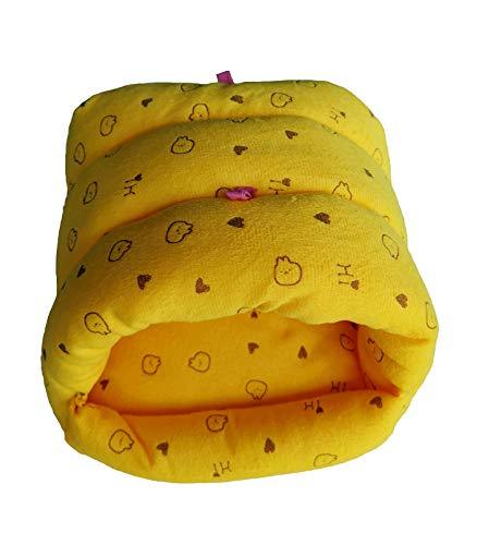 WOWOWMEOW Guinea-Pigs Bed,Hamster Bed,Small Animals Warm Hanging Cage Cave Bed