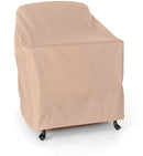 Y- STOP - Outdoor Chair Cover - Fits 34 Inch Width, 40 Inch Depth and 40 Inch Height - Ultima Ripstop - 600D Fade Resistant Poly - Breathable Covered Ventilation -7 Year Warranty - Ripstop Grey