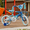 Huffy Frozen 2 Kid Bike, Training Wheels, Streamers & Basket Included, 12 inch, Blue