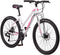 Mongoose Switchback Adult Mountain Bike, 8-21 Speeds, 27.5-Inch Wheels, Aluminum Frame, Disc Brakes, Multiple Colors