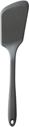 BelleGuppy Silicone Spatula Turner | Heat-Resistant up to 550°F | Nonstick Pancake Flipper, Egg Spatula, Kitchen Spatula | Mini - 11 IN, Black