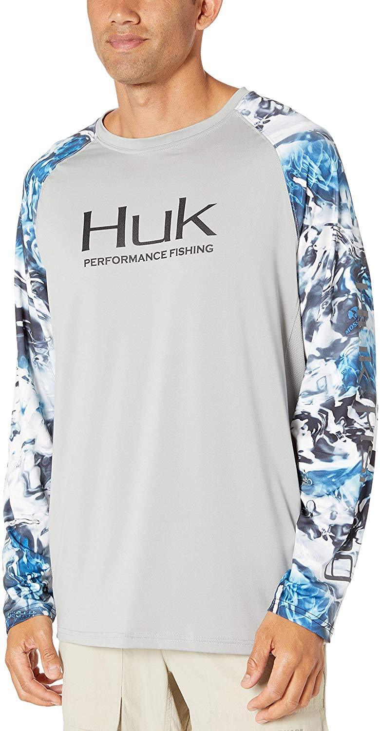 Huk Subphantis Double Header Vented Long Sleeve Shirt