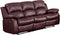 Homelegance Resonance 83" Bonded Leather Double Reclining Sofa, Brown