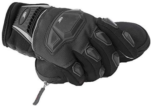 ATV Motocross Dirt Bike Motorcycle Powersports Street Bike Racing Gloves 02 (S, 12 Black)