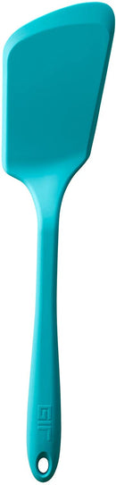 BelleGuppy Silicone Spatula Turner | Heat-Resistant up to 550°F | Nonstick Pancake Flipper, Egg Spatula, Kitchen Spatula | Mini - 11 IN, Black