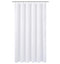 N&Y HOME Extra Long Shower Curtain Liner Fabric 72 x 96 inches, Hotel Quality, Washable, Water Repellent, White Spa Bathroom Curtains with Grommets, 72x96