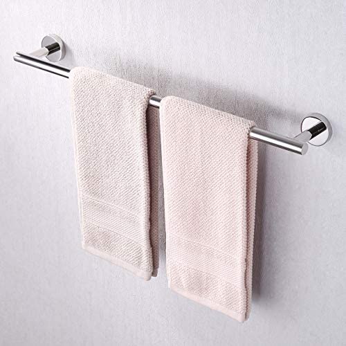 KES 18 Inches Towel Bar for Bathroom Kitchen Hand Towel Holder Dish Cloths Hanger SUS304 Stainless Steel RUSTPROOF Wall Mount No Drill Brushed Steel, A2000S45DG-2