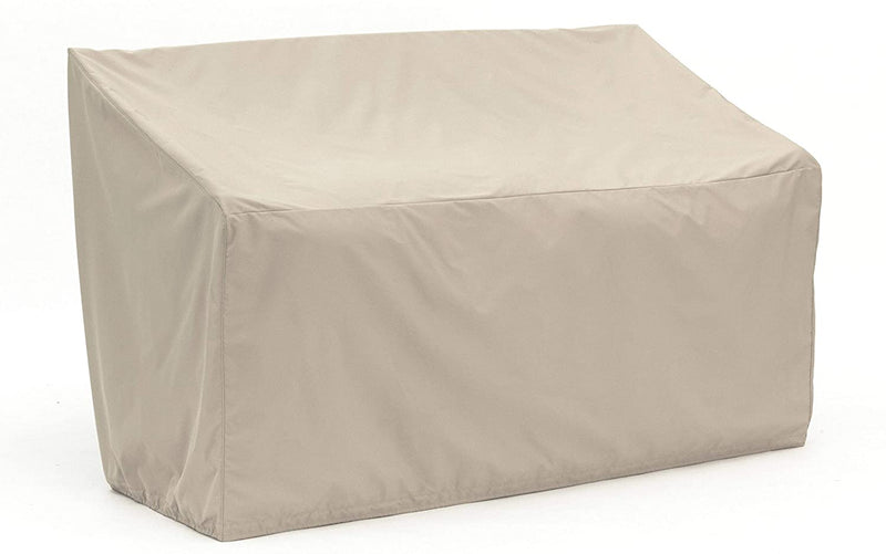 Y- STOP - Outdoor Patio Sofa Covers - Heavy Duty Material - Water and Weather Resistant - Patio Furniture Covers - Ripstop Tan