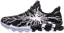 BRONAX Men's Stylish Graffiti Personality Sneakers