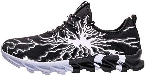 BRONAX Men's Stylish Graffiti Personality Sneakers