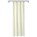 N&Y HOME Fabric Shower Curtain Liner Extra Long Stall Size 54 Width by 80 Length inches, Hotel Quality, Washable, White Bathroom Curtains with Grommets, 54x80