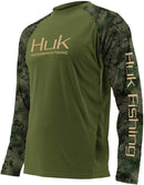 Huk Subphantis Double Header Vented Long Sleeve Shirt