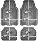 Custom Accessories Armor All 78842 4-Piece Tan All Season Rubber Floor Mat