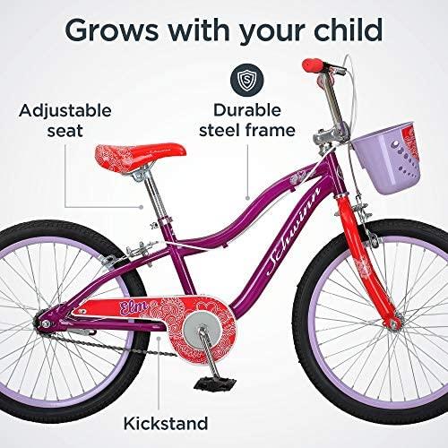 Schwinn Elm Girls Bike for Toddlers and Kids