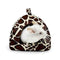 Spring Fever Small Big Animal Strawberry Guinea Pigs Rabbit Dog Cat Puppy Pet Fleece House Indoor Water Resistant Beds